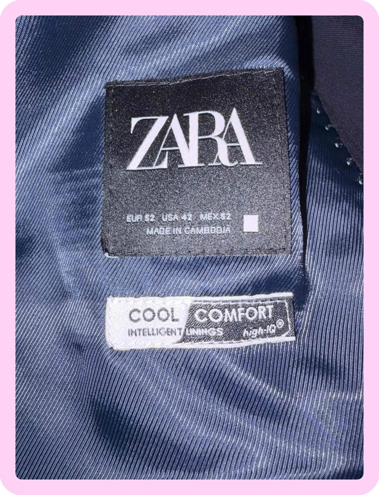 Zara kostuumjas maat 52 super staat – photo 6